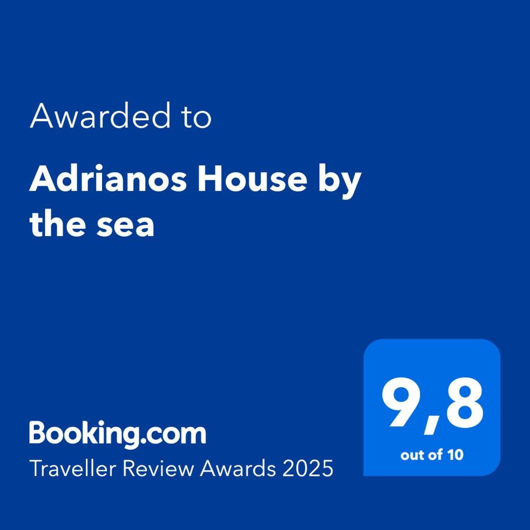 Ferienwohnung Adrianos House By The Sea Nea Iraklitsa Exterior foto